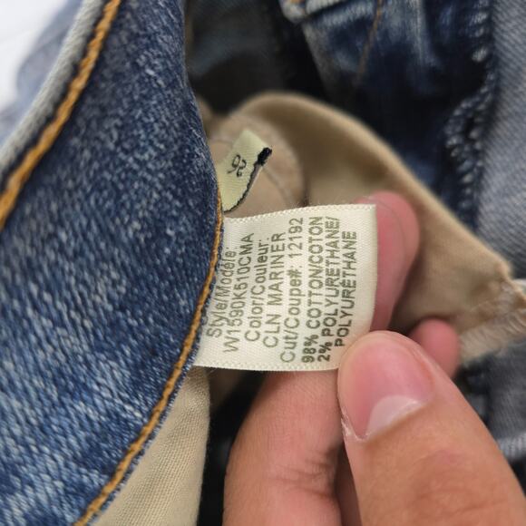 Rag and Bone the dre slim straight‎ jeans size 26 womens denim 6054 - Picture 12 of 14